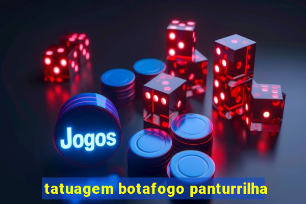 tatuagem botafogo panturrilha